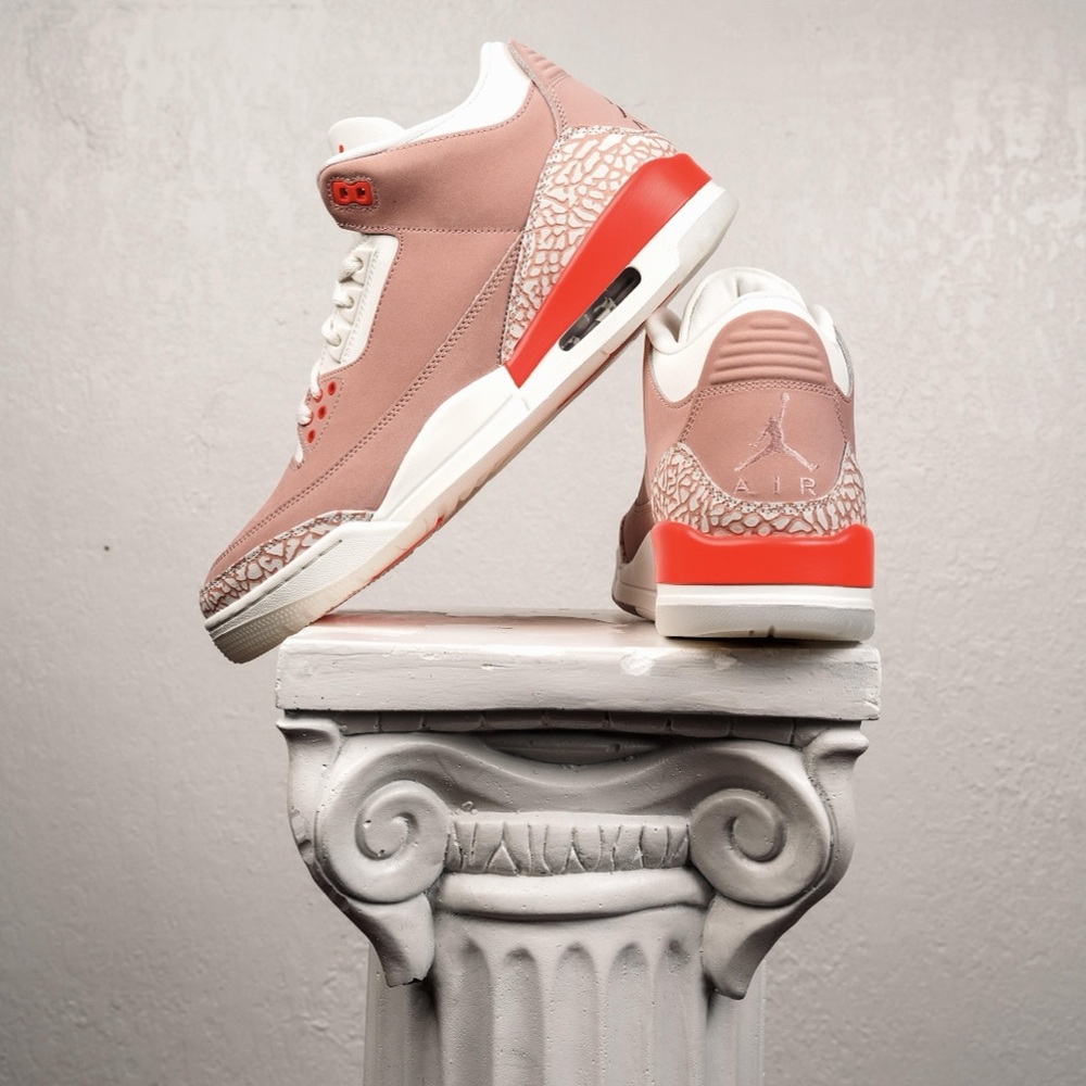 ✨HOST PICK✨Women's Air Jordan 3 | Rust Pink - Picture 2 of 9